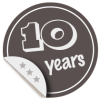 10 years badge Symfony